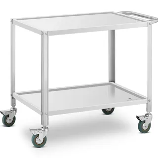 Royal Catering RCGW 12 Servierwagen Edelstahl 80 x 57 x 87 cm