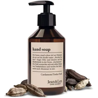 Jean&Len Jean & Len Handseife Cardamom & Tonka 250 ml