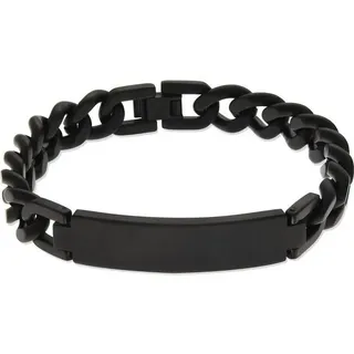 FAVS Edelstahlarmband schwarz 88334108 Größe 18
