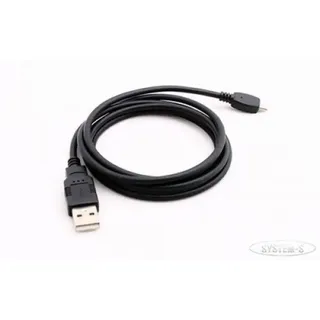 System-S USB Kabel Datenkabel Ladekabel für Sony Walkman MP3 Player NWZ-E373 NWZ-E384 NWZ E373 E384 B L R