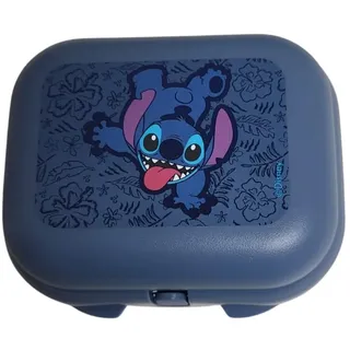 Tupperware To Go Mini-Twin Größe 1 kleine Brotdose Minitwin Lunchbox Twin Schule Kindergarten blau Stitch