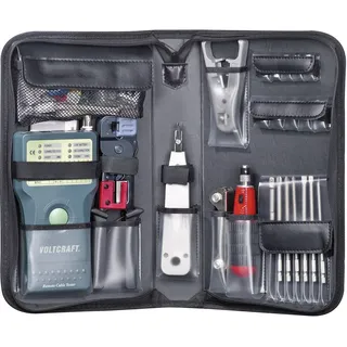 VOLTCRAFT Kabeltester CT-5 CT-5 Geeignet für RJ-45, BNC, RJ-11, IEE 1394, USB