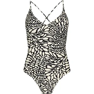 Barts Damen Nassa Plunge Badeanzug (Größe S, schwarz)