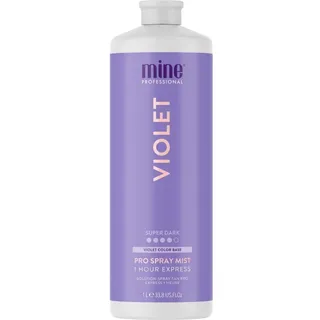 MINETAN BODY.SKIN Profi-Sprühbräune Von Violet Sprühbräune Ein Sattes Warmes Besonders Dunkelbraunes Finish 1-Stündige Expressbräuner, Brown, 1000 ml