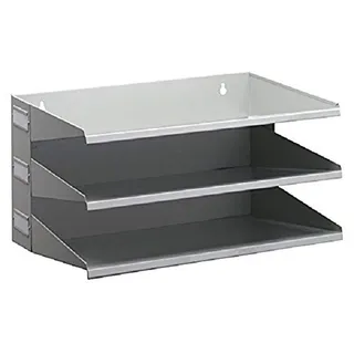 Durable Sortierstation grau mit 3
