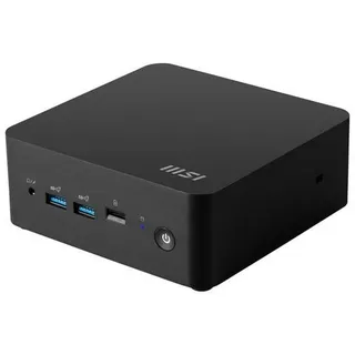 MSI CUBI NUC 1MG-237BEU, 0.84L sized PC, Mini-PC Barebone, Intel SoC, DDR5-SDRAM, Wi-Fi 6E (802.11ax), 120 W
