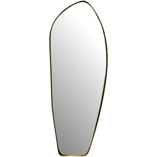 Wohnling Wandspiegel Asymmetrisch 33 x 90 cm Gold