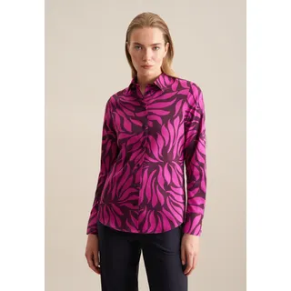 Seidensticker Hemdbluse Schwarze Rose Lila 40