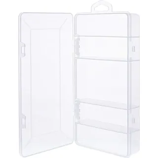 InLine Kleinteilebox, 5 Fächer, Abmessungen: 206x107x33mm, transparent