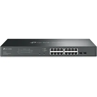 TP-Link SG2218P 18-Port Gigabit Managed PoE Switch mit 2 SFP-Slots (150W)