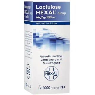 LACTULOSE Hexal Sirup 1000 ml