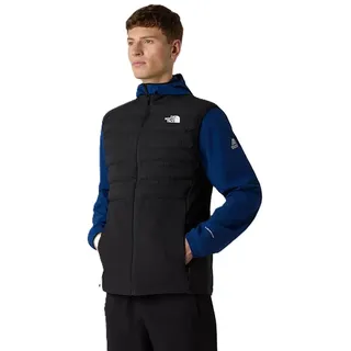 The North Face Herren Weste M MOUNTAIN ATHLETICS CARI HYBRID VEST, Größe L in Schwarz TNF BLACK