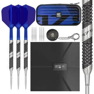Target Darts 975 Ultra Marine 01 26G 97.5% Wolfram Swiss Point Stahlspitze Dart Satz with K-Flex