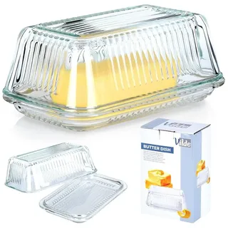 northix Glasbutterdose, Butterdose, Butterbehälter, Vilde 139610