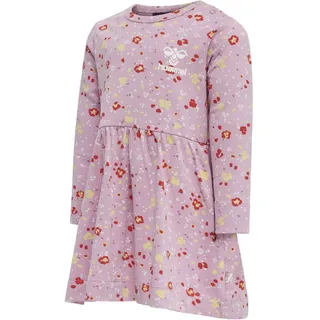 hummel hmlMIRA langarm Baby-Kleid mauve mist 68