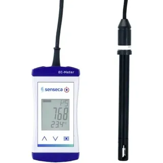 senseca ECO 522 Leitfähigkeits-Messgerät Leitfähigkeit, Salinität, Temperatur,