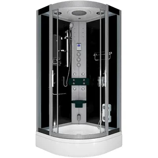 AcquaVapore Dampfdusche Duschtempel Sauna Dusche Duschkabine D46-63T3-EC 100x100