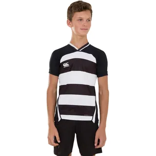 Canterbury Jungen Vapodri Evader Hooped Rugby Jersey Rugby Trikot (1er Pack)