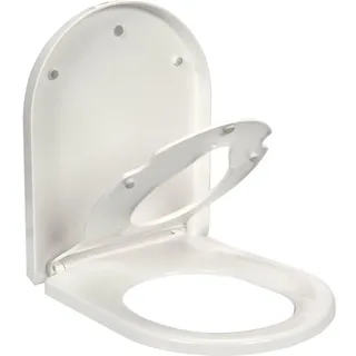 TRIZERATOP WC-Sitz WC-Sitz Absenkautomatik 2in1, abnehmbarem Zusatzpolster für Kinder (WC-Sitz Absenkautomatik 2in1, abnehmbarem Zusatzpolster für Kinder) bunt|weiß