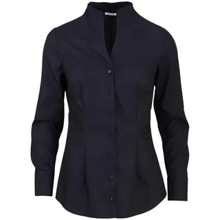 Seidensticker Klassische Bluse 1/1 Uni schwarz