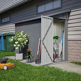 Thanaddo Gartenhaus 1,10 x 2,29 m Grau