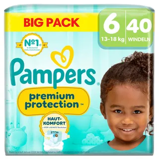 Pampers Premium Protection Gr. 6 (13-18 kg) 40 St.