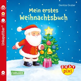 Carlsen Verlag Baby Pixi (unkaputtbar) 48: VE 5 Mein erstes Weihnachtsbuch: Ein Baby-Buch ab 9 Monaten (48)