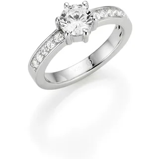 GIORGIO MARTELLO MILANO Verlobungsring "Zirkonia, Silber 925" Gr. 52, silber, GIORGIO MARTELLO MILANO, Fingerringe, Damen, 52, Silber 925 (Sterlingsilber), Verlobungsring