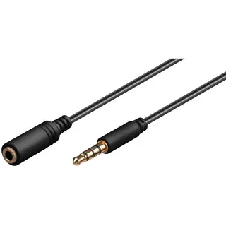 goobay Audio Verlängerungskabel 3,5mm Klinke / 3,5mm Klinke 3,0m (62480)