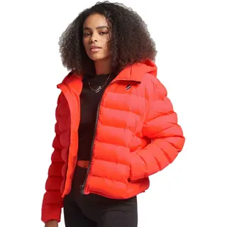 Superdry Code All Seasons Padded Jacke - Hyper Fire Coral - M