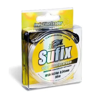 Sufix Invisiline Flurocarbon 50 M - Clear - 0.520 mm
