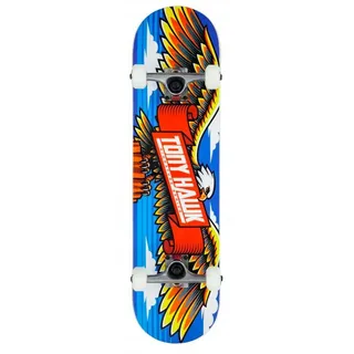 Tony Hawk 180 Wingspan Skateboard bunt|rot 8"