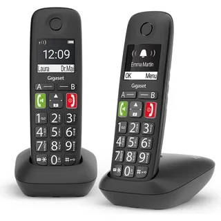 E290 Duo, Telefon, Schwarz