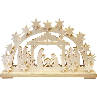 RATAGS Schwibbogen klein, Geburt Christi