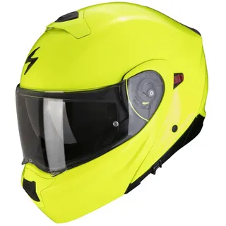 Scorpion Exo-930 Evo Solid Klapphelm - Neon-Gelb - M