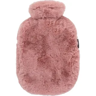 Fashy Wärmflasche mit Flauschbezug rosa