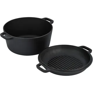 Gräwe Dutch Oven 2-in-1 Brat- und Kochtopf 26 cm rund