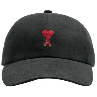 AMI PARIS - ALEXANDRE MATTIUSSI Baseball Cap Ami Paris Cotton Baseball Cap schwarz