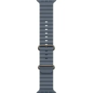 Apple Watch Ultra Ocean Armband 49 mm Maritimblau Titan Natur
