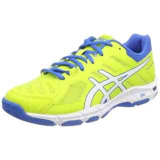 Asics Herren Gel-Beyond 5 Volleyballschuhe, Mehrfarbig (Energy Green/White/Electric Blue), 40 EU