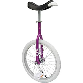 OnlyOne Einrad OnlyOne 20" fuchsia Alufelge, Reifen weiss - Violett