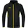 Trainingsjacke mit Kapuze schwarz/citro M