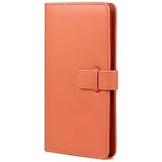 Fotoalbum für Fujifilm Instax Square Filmkamera Album SQ40 SQ6 SQ1 SQ20 SQ10 Share SP-3 Bilderhalter 80 Taschen (Orange)