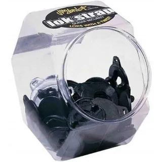 Dunlop 7036 Dose mit 36 schwarzen Riemenbügeln