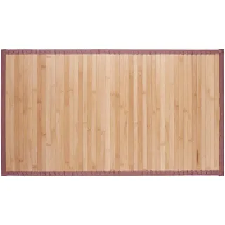 Relaxdays Bambusmatte Braun 80 x 45 cm