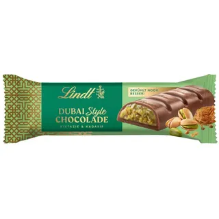 schokolade-tafel Lindt Dubai Style Chocolade Riegel mit Pistazien und Engelshaar 40g