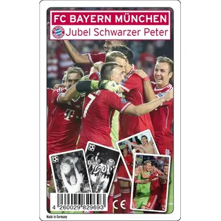 Teepe Verlag 22596921 - Kartenspiel FC Bayern München - Schwarzer Peter