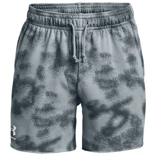 Under Armour Herren Shorts UA RIVAL TERRY 6IN SHORT, Größe S in Grau 465 HARBOR BLUE