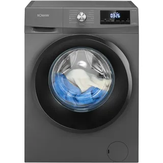 Bomann WAT 7186 Waschtrockner (8 kg / 5 kg, 1400 U/min) schwarz