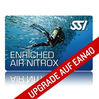SSI Specialty - Tauchen mit Nitrox - Upgrade auf EAN40